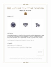 0.47 Ct. Spinel from Ceylon (Sri Lanka) Appraisal