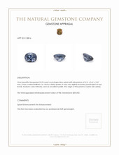 0.33 Ct. Spinel from Ceylon (Sri Lanka) Appraisal
