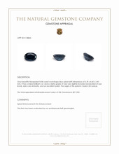 0.86 Ct. Spinel from Ceylon (Sri Lanka) Appraisal