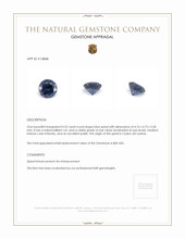 0.52 Ct. Spinel from Ceylon (Sri Lanka) Appraisal