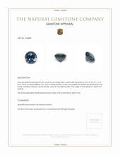 0.42 Ct. Spinel from Ceylon (Sri Lanka) Appraisal