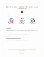 15.52 Ct. Tourmaline from Mozambique Appraisal