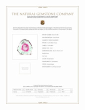 15.52 Ct. Tourmaline from Mozambique Scan Report