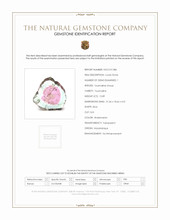 15.89 Ct. Tourmaline from Mozambique Scan Report