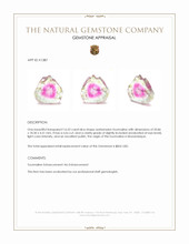 16.52 Ct. Tourmaline from Mozambique Appraisal