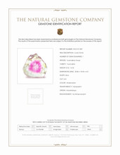 16.52 Ct. Tourmaline from Mozambique Scan Report