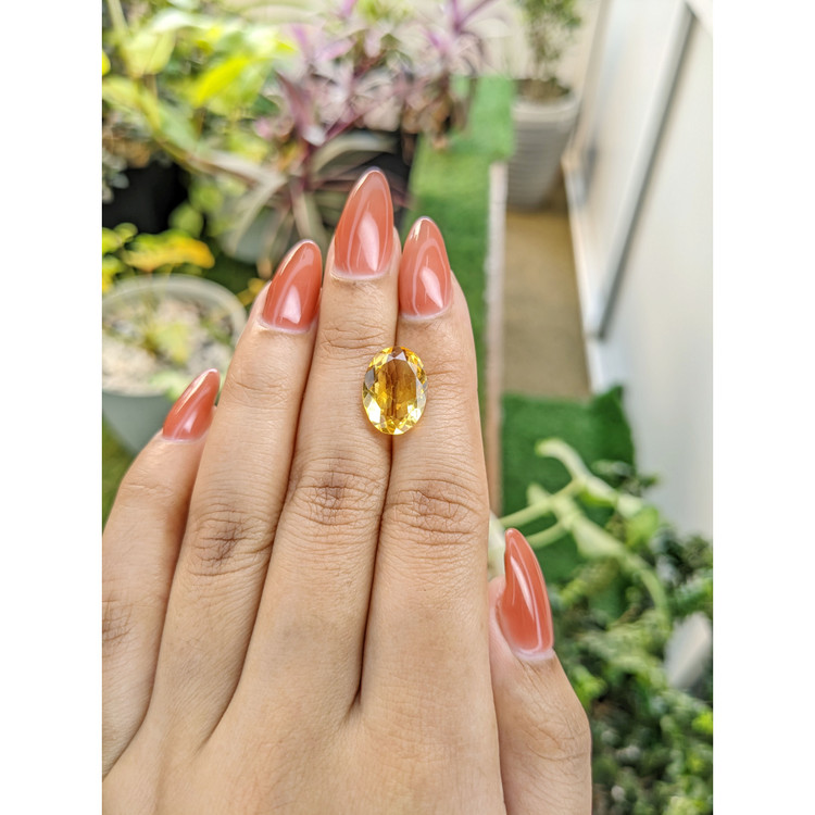 4.30 Ct. Citrine from Brazil