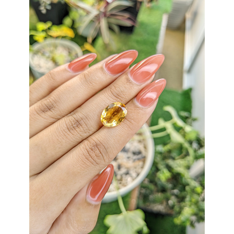 4.30 Ct. Citrine from Brazil