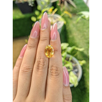4.74 Ct. Citrine from Brazil Life Style
