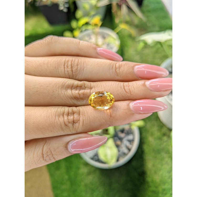 5.22 Ct. Citrine from Brazil
