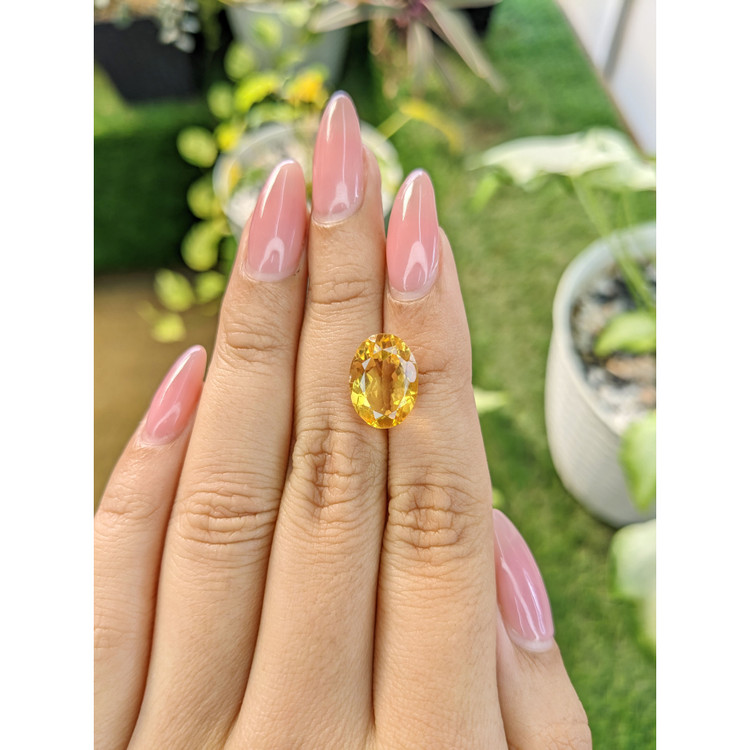 5.22 Ct. Citrine from Brazil