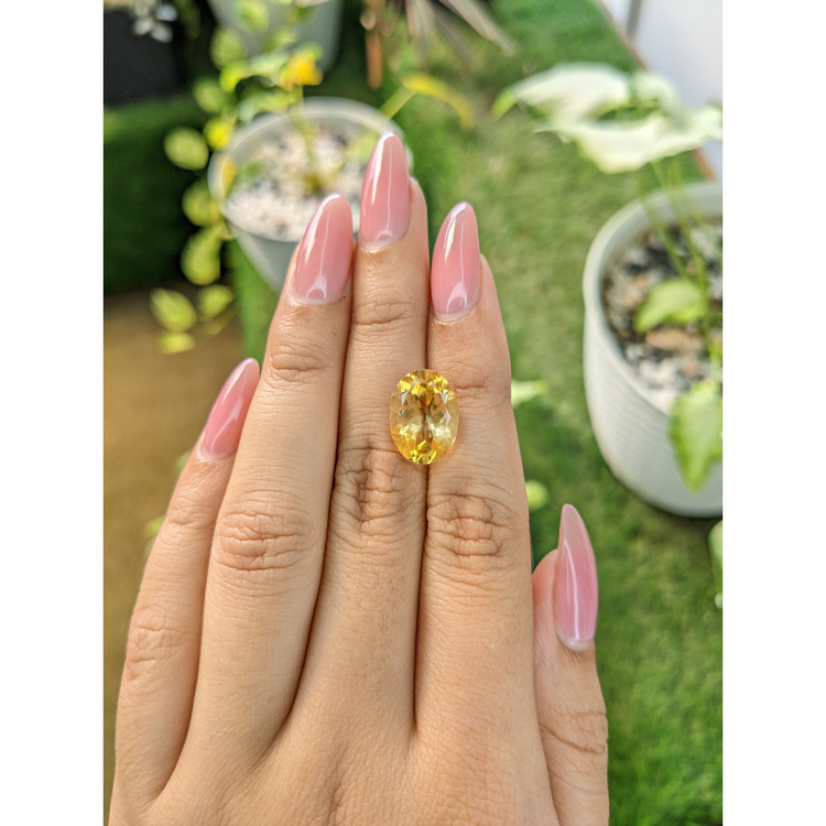 5.76 Ct. Citrine from Brazil