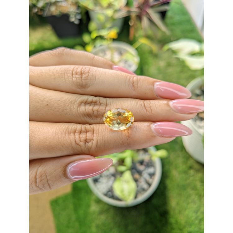 5.76 Ct. Citrine from Brazil