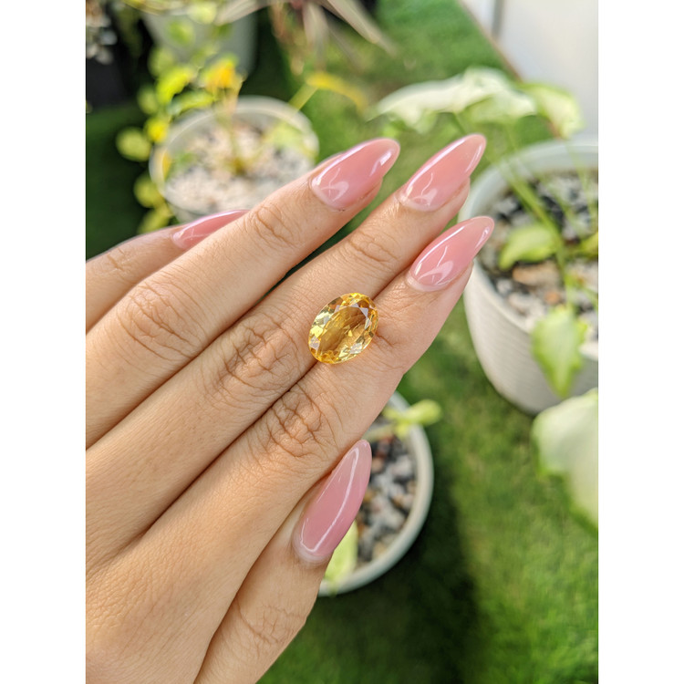 3.80 Ct. Citrine from Brazil