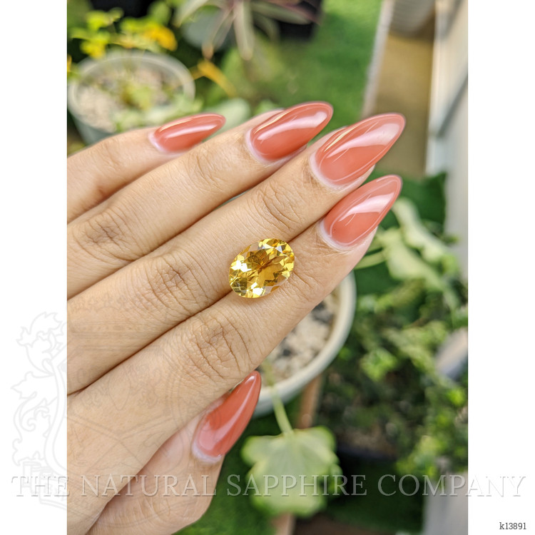 5.08 Ct. Citrine from Brazil