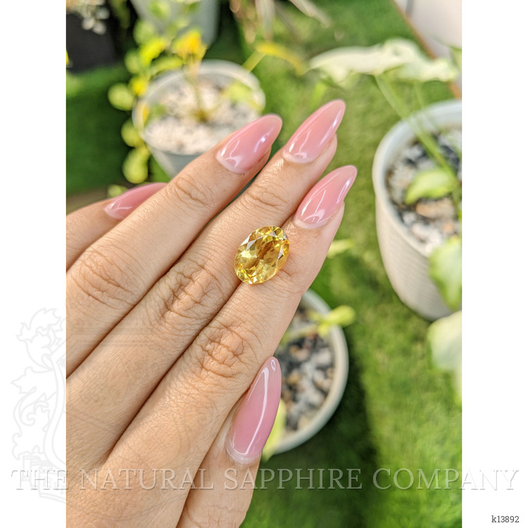 4.95 Ct. Citrine from Brazil