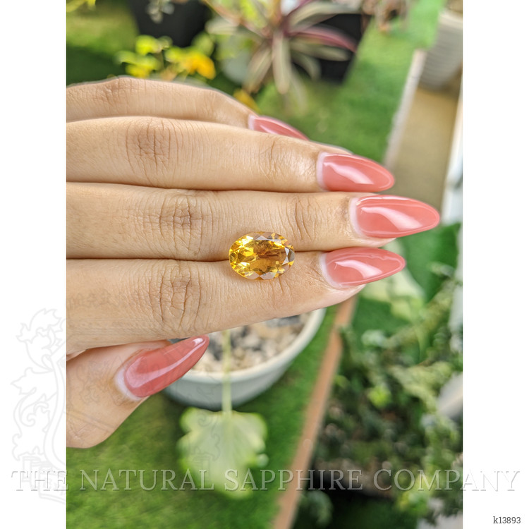 4.87 Ct. Citrine from Brazil