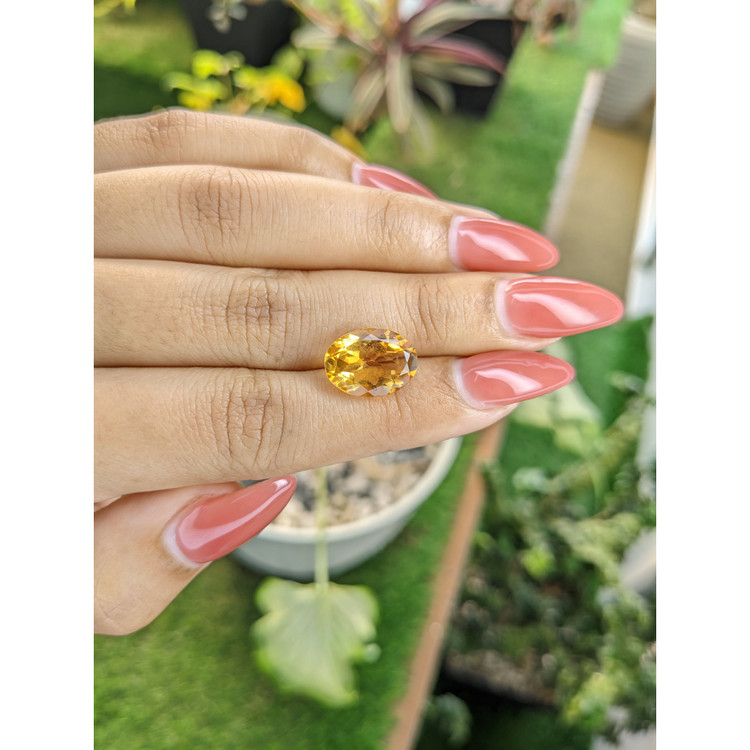4.87 Ct. Citrine from Brazil