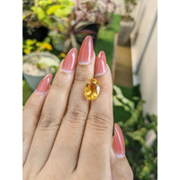 4.76 Ct. Citrine from Brazil Life Style