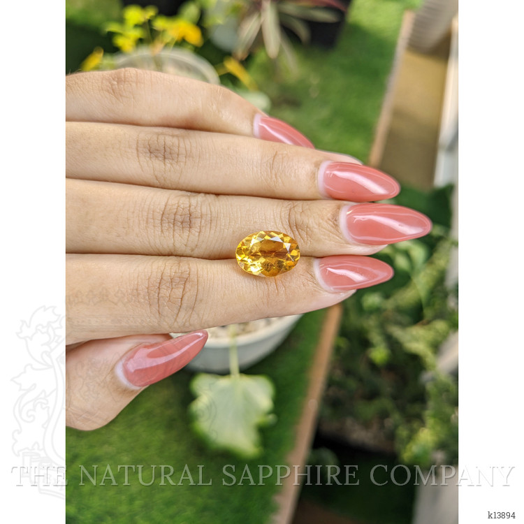 4.76 Ct. Citrine from Brazil