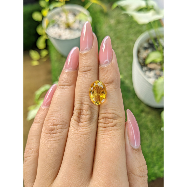 4.54 Ct. Citrine from Brazil