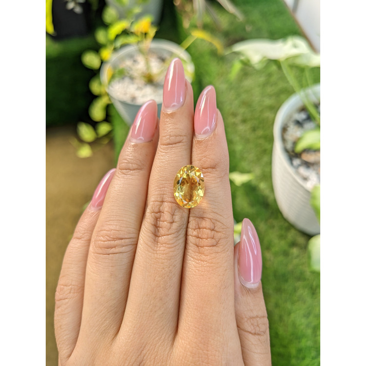 5.23 Ct. Citrine from Brazil
