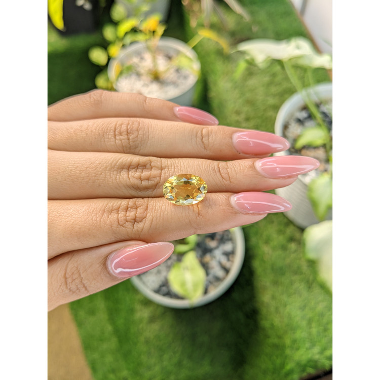 5.23 Ct. Citrine from Brazil