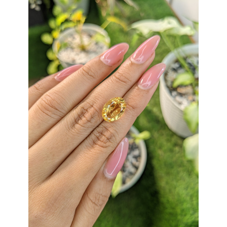 5.23 Ct. Citrine from Brazil