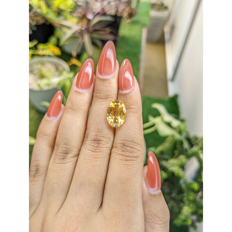 4.86 Ct. Citrine from Brazil