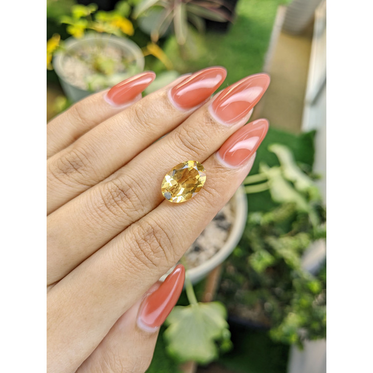 4.86 Ct. Citrine from Brazil