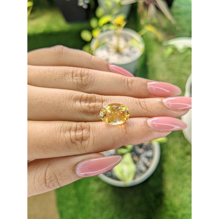 5.15 Ct. Citrine from Brazil