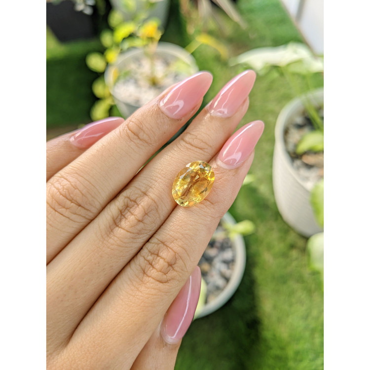 5.15 Ct. Citrine from Brazil