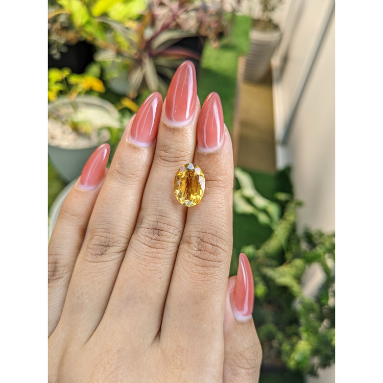 4.63 Ct. Citrine from Brazil