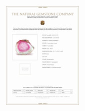 24.20 Ct. Tourmaline from Mozambique Scan Report
