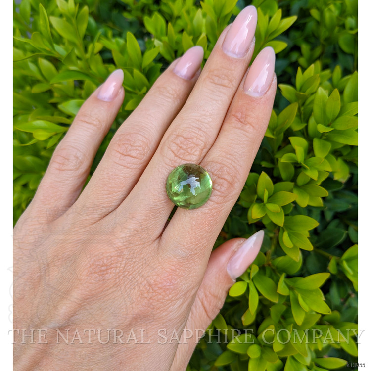 15.79 Ct. Cabochon Peridot from Pakistan