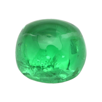 3.77 Ct. Cabochon Tsavorite Garnet from Tanzania Video