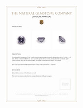 0.47 Ct. Spinel from Ceylon (Sri Lanka) Appraisal