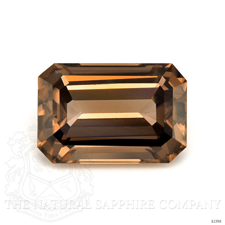 Solitaire Zircon Ring 16.66 Ct., 18K Yellow Gold