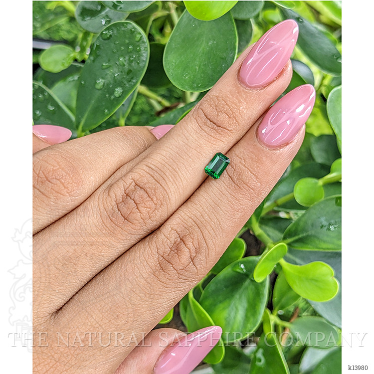 0.75 Ct. Tsavorite Garnet from Tanzania