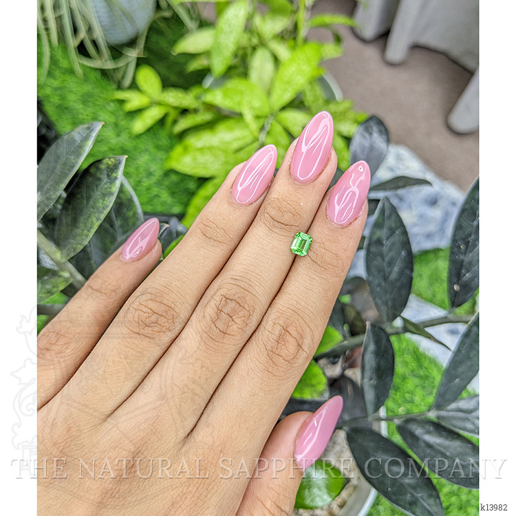 0.80 Ct. Tsavorite Garnet from Tanzania