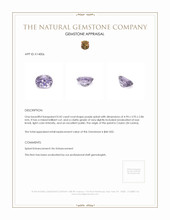 0.42 Ct. Spinel from Ceylon (Sri Lanka) Appraisal