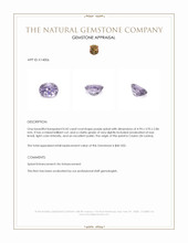 0.42 Ct. Spinel from Ceylon (Sri Lanka) Appraisal