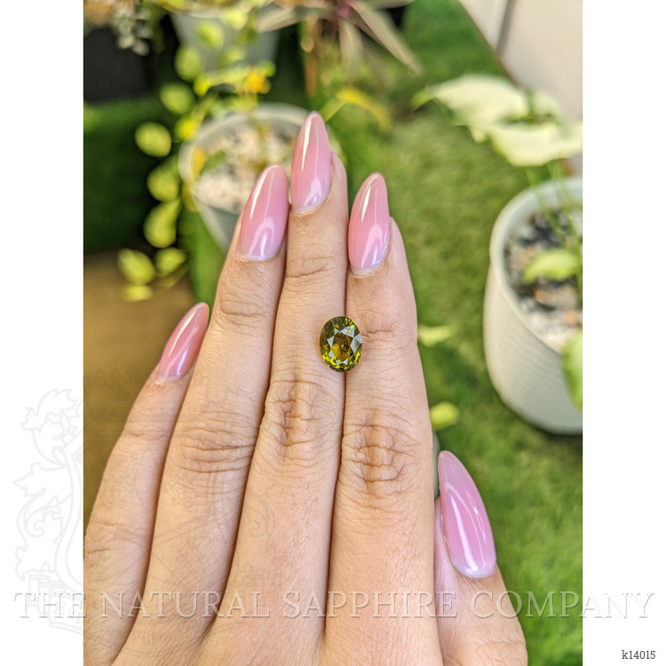 4.11 Ct. Chrysoberyl from Ceylon (Sri Lanka)