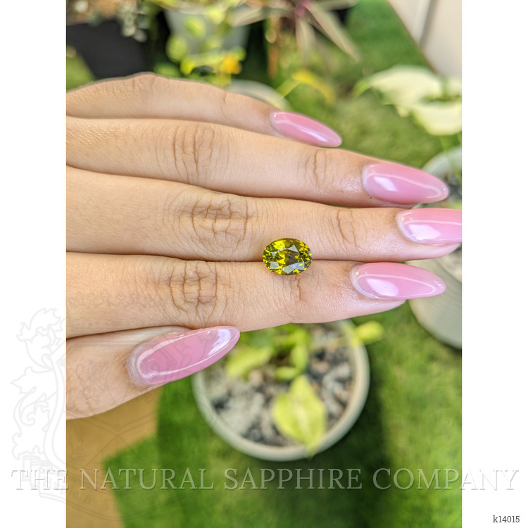 4.11 Ct. Chrysoberyl from Ceylon (Sri Lanka)