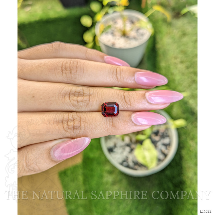 4.08 Ct. Garnet from Ceylon (Sri Lanka)
