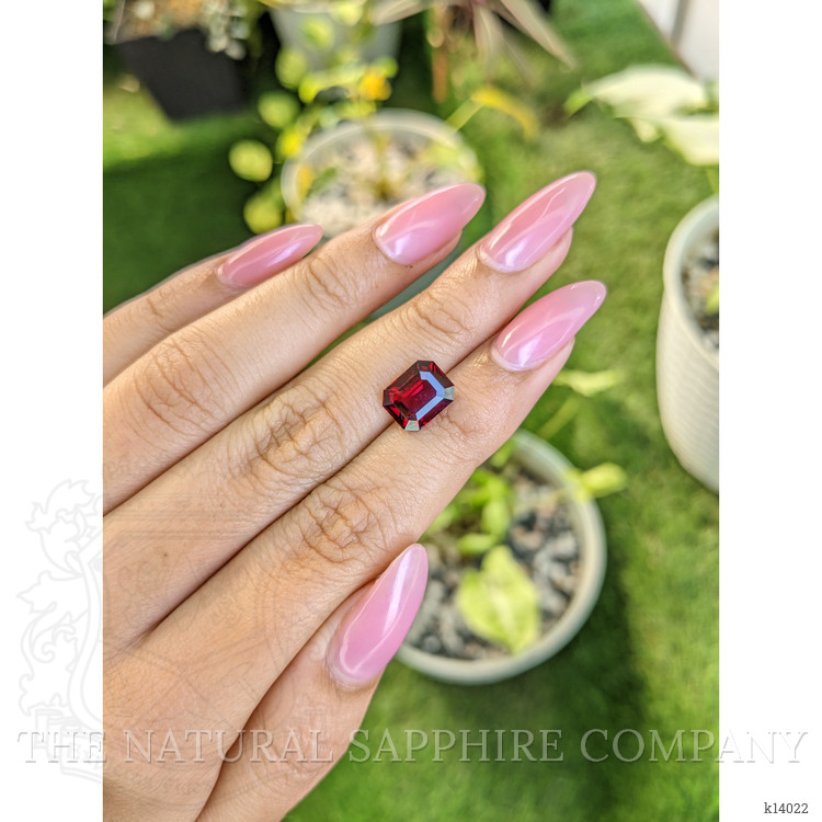 4.08 Ct. Garnet from Ceylon (Sri Lanka)