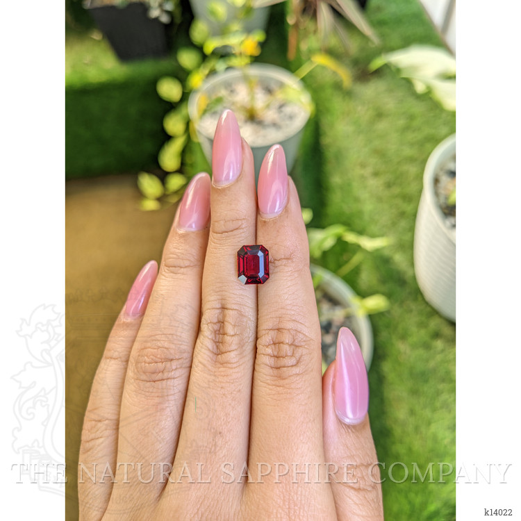 4.08 Ct. Garnet from Ceylon (Sri Lanka)