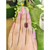 5.42 Ct. Garnet from Ceylon (Sri Lanka) Life Style
