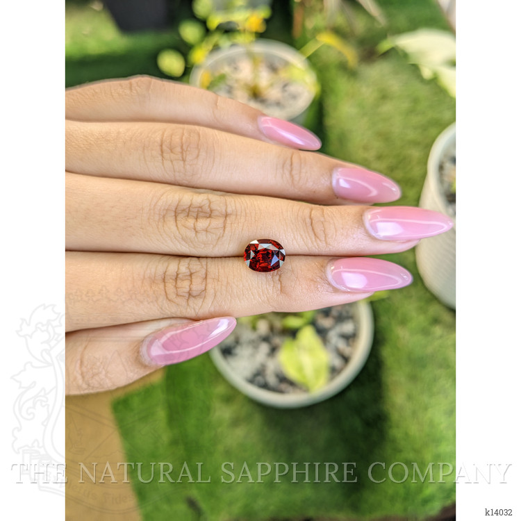 3.15 Ct. Garnet from Ceylon (Sri Lanka)