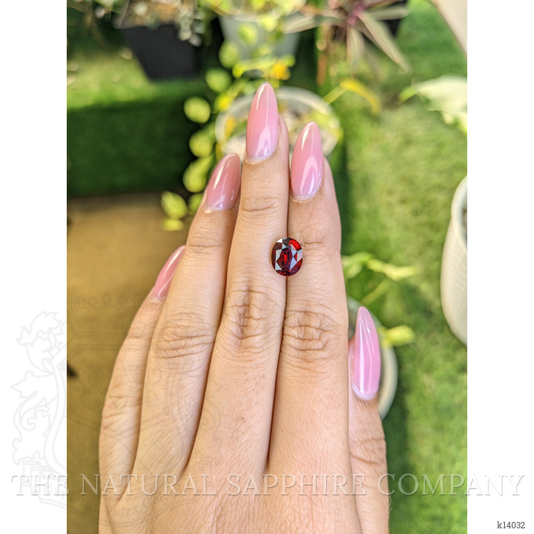 3.15 Ct. Garnet from Ceylon (Sri Lanka)